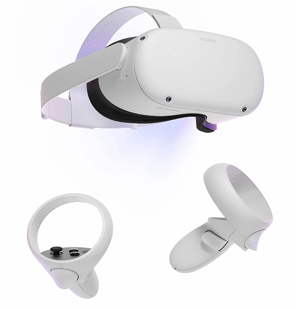 Oc Quest 2 Oculus Quest 2 in white